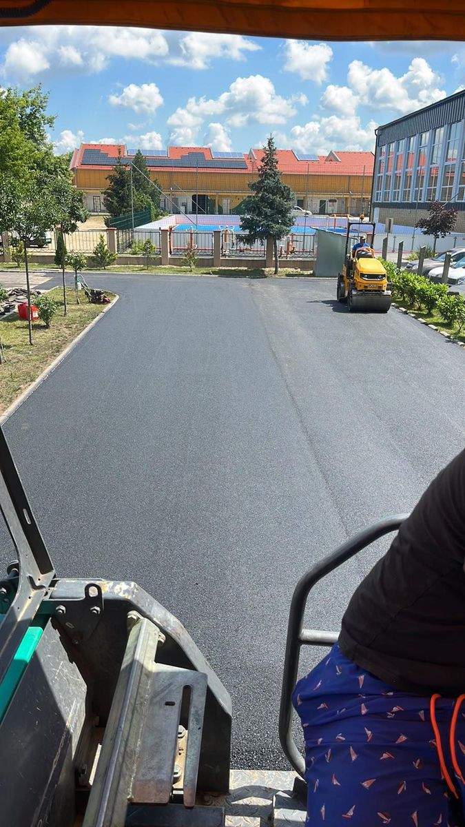 Ipari csarnok parkoló aszfaltozása Budapesten
